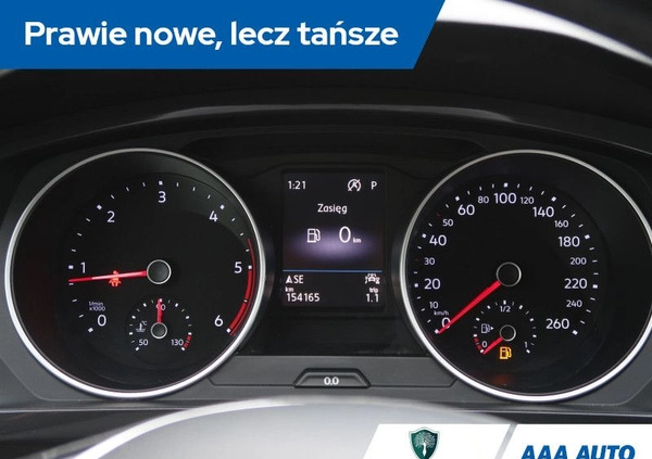 Volkswagen Tiguan cena 93000 przebieg: 154162, rok produkcji 2019 z Stąporków małe 254
